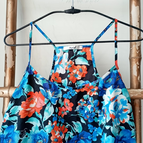 💚 Papaya Floral Crop Top - Picture 8 of 16